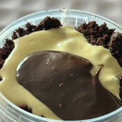Cake tub close up