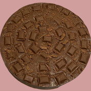 Chocolate Cookie pie view from above