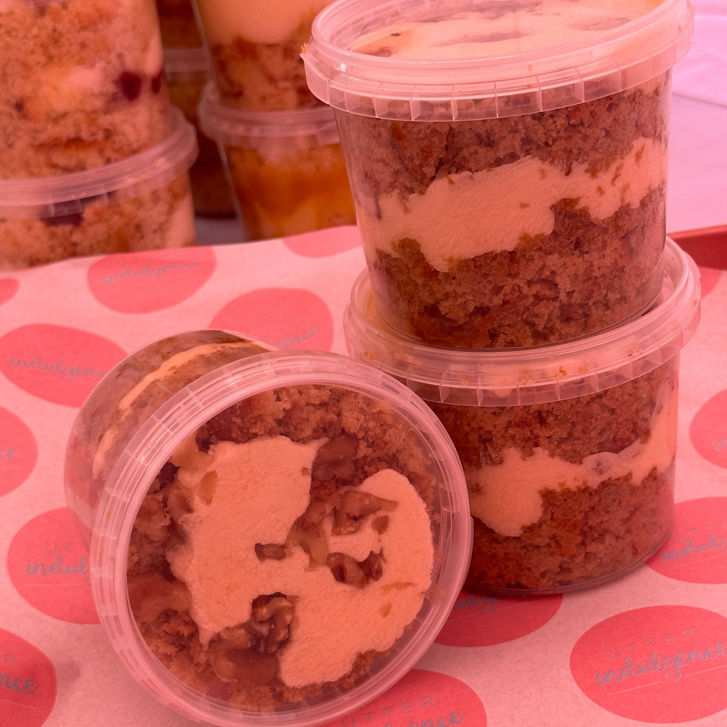 Coffee and Walnut Cake Tub