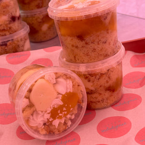 Lemon Meringue Cake Tub