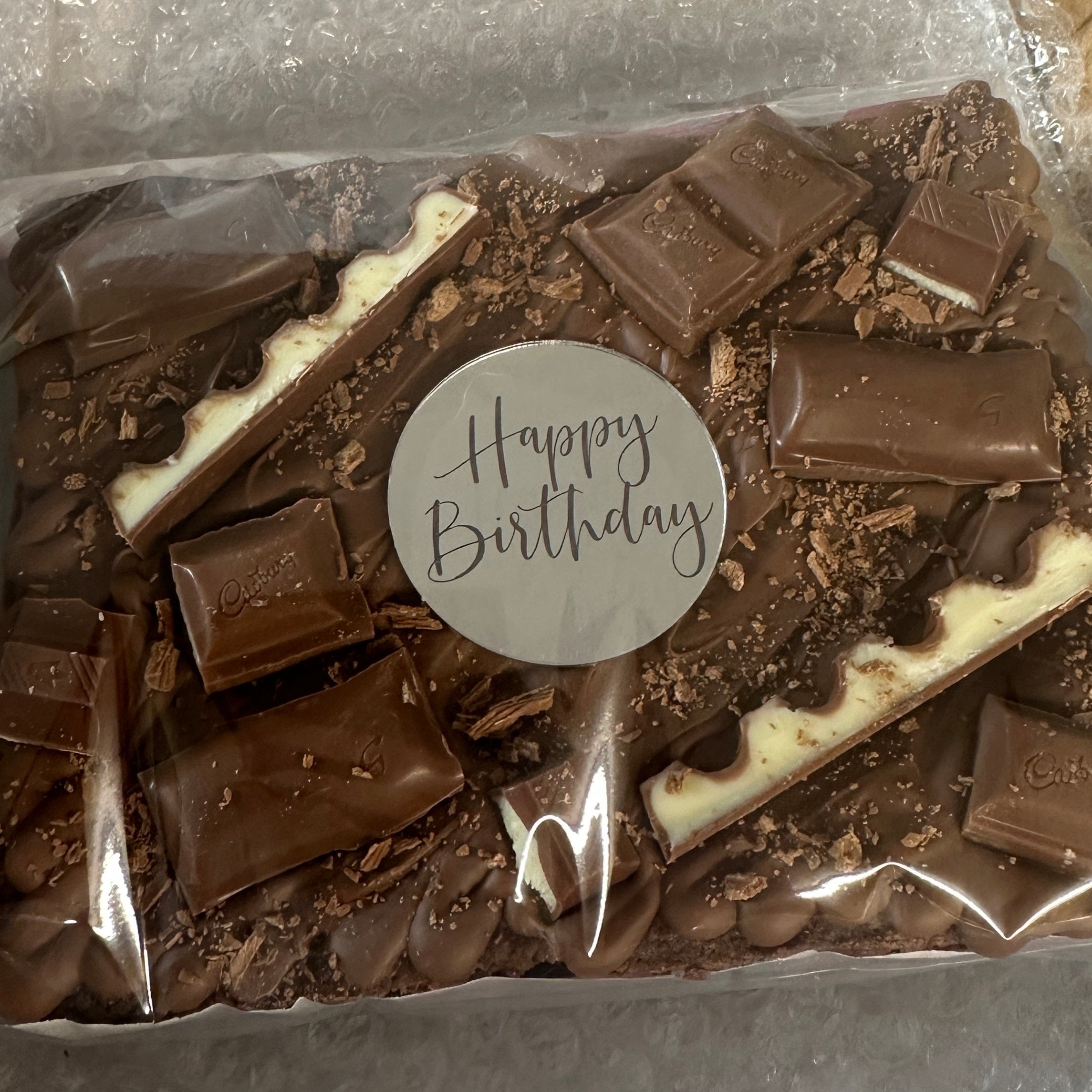 Birthday brownies