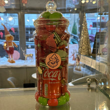 Load image into Gallery viewer, Grinch Sweet Jar with drink
