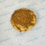 Biscoff cookie view from above