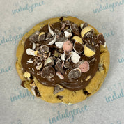 Mini egg cookie view from above