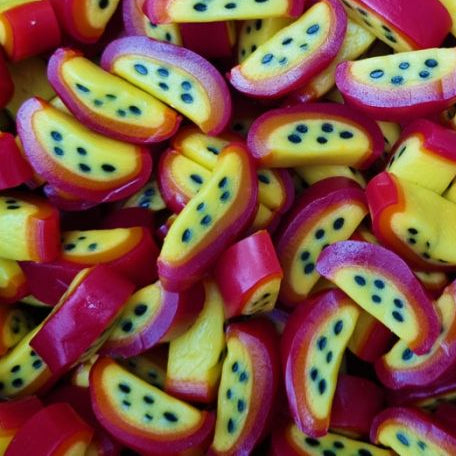 Peelable sweets close up